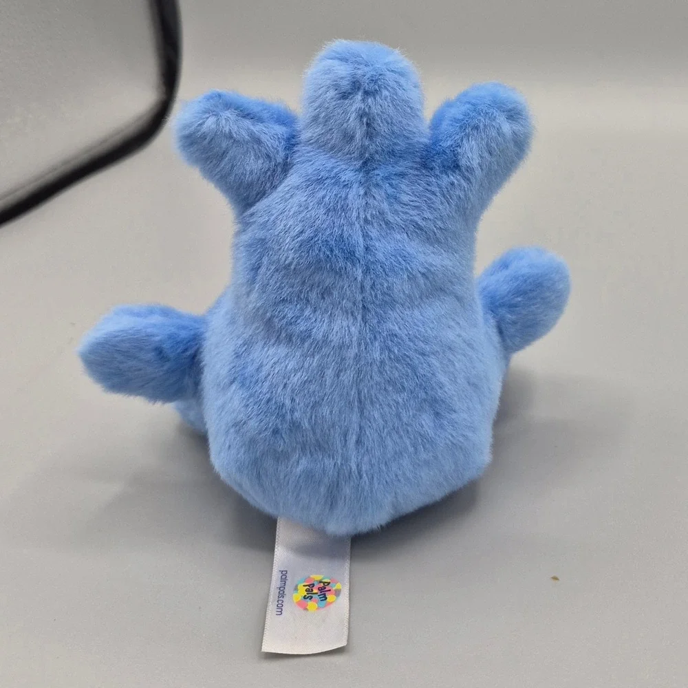 Aurora Palm Pals Meep Monster Blue Three Eyed Plush Stuffed Animal Toy 5 Inch